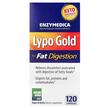 Фото товару Enzymedica, Lypo Gold, Ферменти для схуднення, 120 капсул