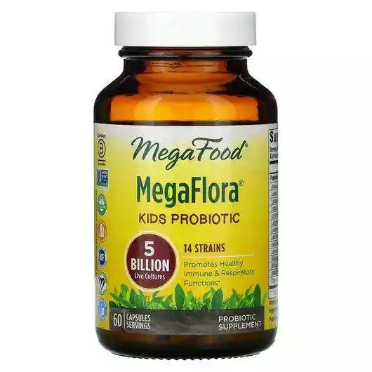 Фото товара MegaFlora Kids Probiotic 60 Capsules