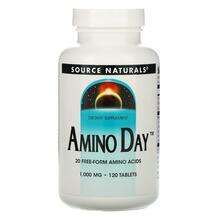 Source Naturals, Аминокислоты, Amino Day 1000 mg 120, 120 табл...