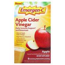 Emergen-C, Apple Cider Vinegar Apple 18 Packets, Яблучний оцет...