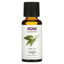 Ефірна олія Pure Essential Oil Sage NOW Foods 30 мл Ефірна олія Pure Essential Oil Sage NOW Foods 30 мл