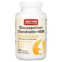 Jarrow Formulas, Glucosamine Chondroitin MSM Combination, 240 ...