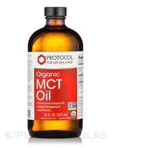 Protocol for Life Balance, Organic MCT Oil, MCT Олія, 473 мл