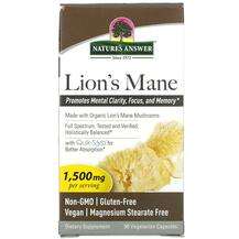 Nature's Answer, Грибы Львиная грива, Lion's Mane 500 mg, 90 к...