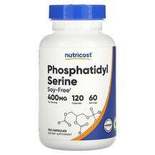 Nutricost, ФосфатидилСерин, Phosphatidyl Serine 200 mg, 120 ка...