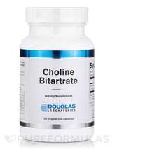 Douglas Laboratories, Choline Bitartrate, Холін Вітамін B4, 10...