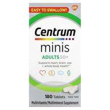 Centrum, Мультивитамины, Adults 50+ Minis, 180 таблеток