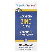 Підтримка імунітету Advanced Zinc Vitamin D3 Superior