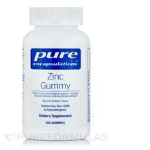 Zinc Gummy Natural Blueberry Flavor Цинк Pure