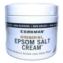 Kirkman, Крем 100 мг сульфат магния, Epsom Salt Cream Original...