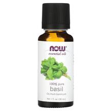 100% Pure Essential Oil Basil Эфирное масло NOW Foods 100% Pure Essential Oil Basil Эфирное масло NOW Foods