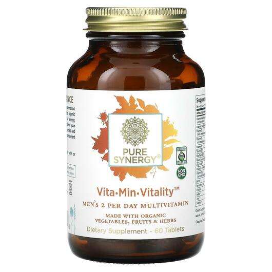 Основное фото товара Pure Synergy, Мультивитамины для мужчин, Men's Vita-Min-Vitali...