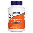 Фото товару NOW, L-Tyrosine Pure Powder, L-Тирозин в порошке, 113 г