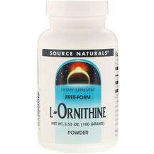Source Naturals, L-Орнитин, L-Ornithine Powder, 100 г