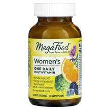 Mega Food, Мультивитамины для женщин, Women's One Daily MultiV...