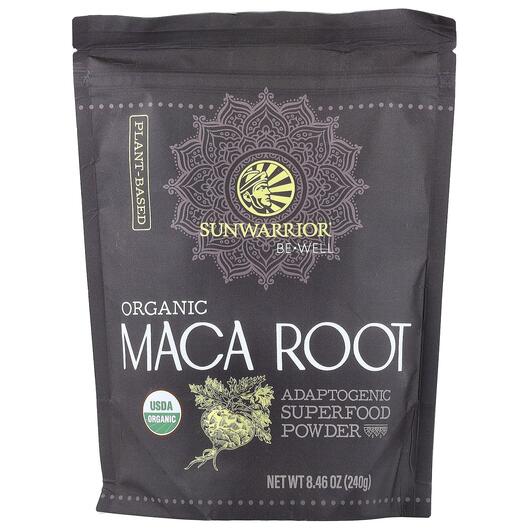 Основне фото товара Sunwarrior, Organic Maca Root, Мака, 240 г
