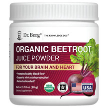 Червоний буряк Organic Beetroot Juice Powder Dr. Berg 90 г