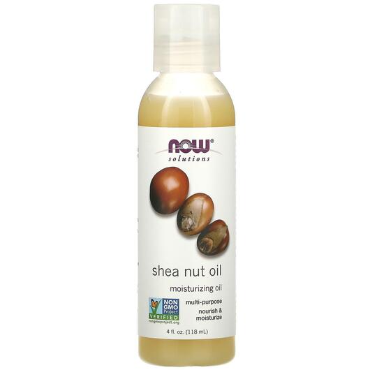 Основное фото товара NOW Foods, Крем, Solutions Shea Nut Oil Pure Moisturizing Oil, 11