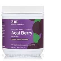 Zint, Organic Acai Berry Powder, Ягоди Асаї, 170 г