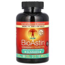 Астаксантин BioAstin Hawaiian Astaxanthin Gummies Citrus