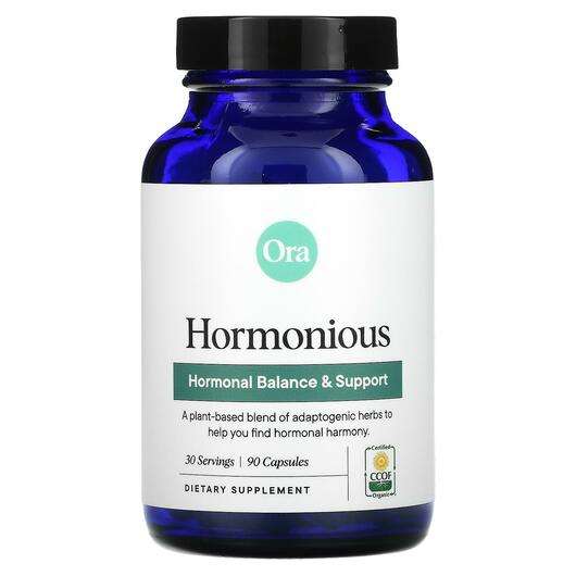 Основное фото товара Ora, Поддержка гормонов, Hormonious Hormonal Balance & Sup...
