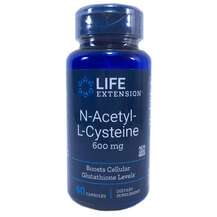 Life Extension, N-ацетил и L-Цистеин 600 мг, N-Acetyl & L-...