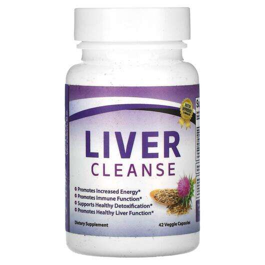 Основне фото товара Divine Health, Liver Cleanse, Підтримка печінки, 42 капсул