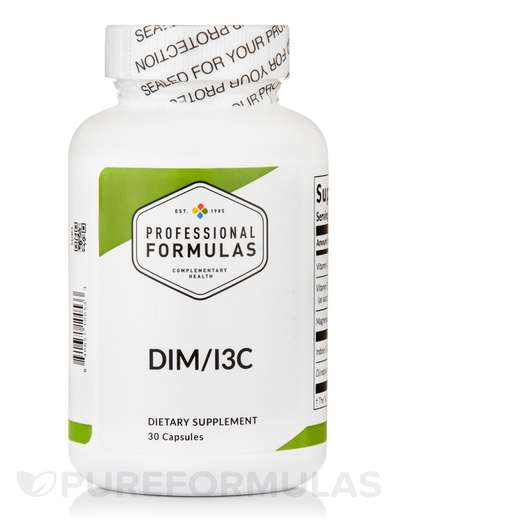 Основне фото товара Professional Formulas, DIM/I3C, Дііндолілметан, 30 капсул