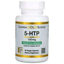 California Gold Nutrition, 5-HTP 100 mg, 90 Veggie Capsules