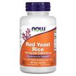Фото товару NOW Foods, Red Yeast Rice 600 mg, Червоний дріжджовий рис, 60 кап