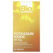 Фото товара Bio Nutrition, Калий, Potassium Iodide 65 mg, 60 таблеток