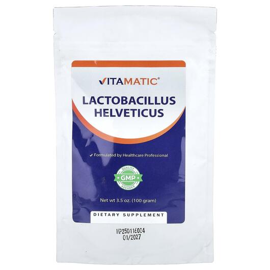 Основное фото товара Vitamatic, Лактобактерии, Lactobacillus Helveticus, 100 г