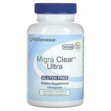 Nutra BioGenesis, Поддержка сосудов и сердца, Migra Clear Ultr...