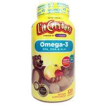L'il Critters, Omega-3 Raspberry-Lemonade Flavors, 120 Gummies