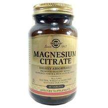 Solgar, Magnesium Citrate, Цитрат магнію 420 мг, 60 таблеток