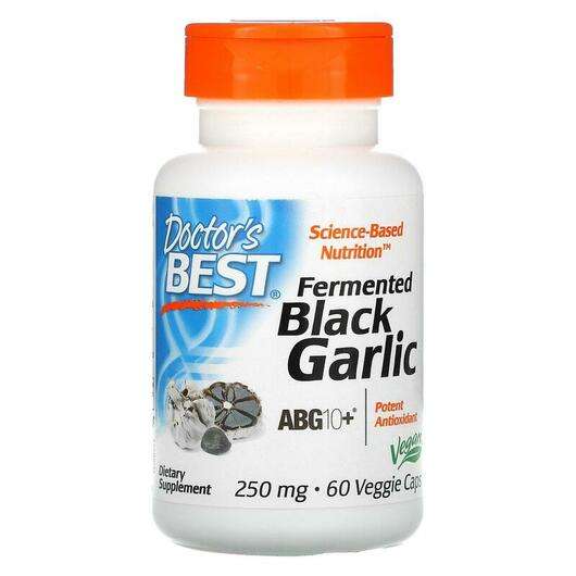 Основное фото товара Doctor's Best, Экстракт Чеснока, Fermented Black Garlic ABG10+...