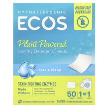 ECOS Plant Powered Laundry Detergent Sheets Free & Clear