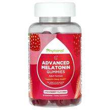 Phytoral, Advanced Melatonin Gummies Strawberry, 60 Gummies