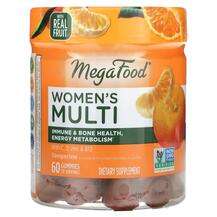 Mega Food, Мультивитамины, Women's Multi Tangerine, 60 таблеток
