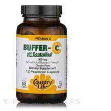 Вітамін C Buffer-C pH Controlled 500 mg Country Life