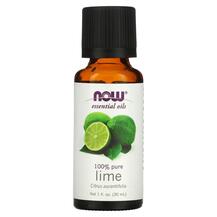 Pure Essential Oil Lime Эфирное масло NOW Foods 30 мл Pure Essential Oil Lime Эфирное масло NOW Foods 30 мл
