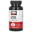 Фото товара Force Factor, Лютеин, Lutein 20 mg, 60 капсул