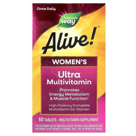Основное фото товара Nature's Way, Мультивитамины для женщин, Womens Ultra Potency,...