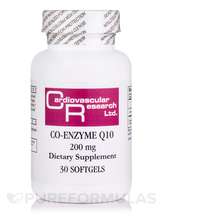 Ecological Formulas, Коэнзим Q10, Co-Enzyme Q10 200 mg, 30 капсул