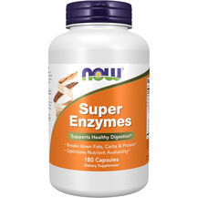 Ферменти Super Enzymes NOW 180 капсул