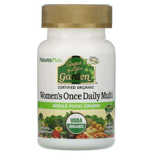 Основное фото товара Мультивитамины для женщин, Source of Life Garden Women's Once ...