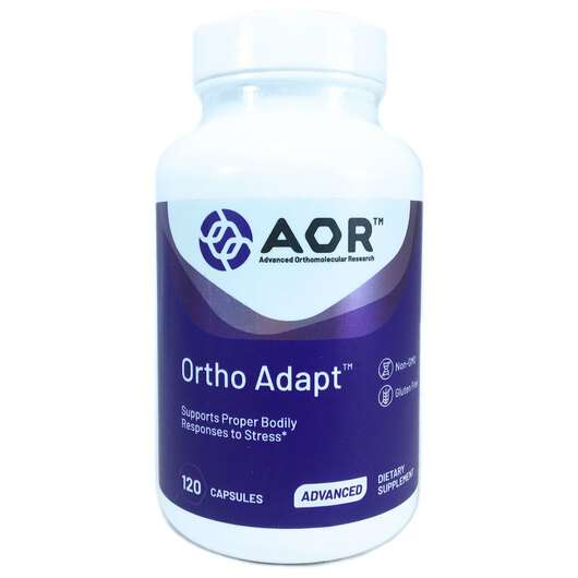 Основное фото товара AOR, Успокаивающая формула, Ortho Adapt, 120 капсул