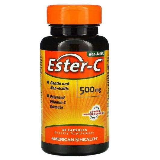Основное фото товара American Health, Эстер-С 500 мг, Ester-C 500 mg, 60 капсул
