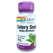 Solaray, Celery Seed, Селера 100 мг, 30 капсул
