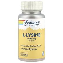 Огляд на L-Лізин 1000 мг L-Lysine 1000 mg Огляд на L-Лізин 1000 мг L-Lysine 1000 mg